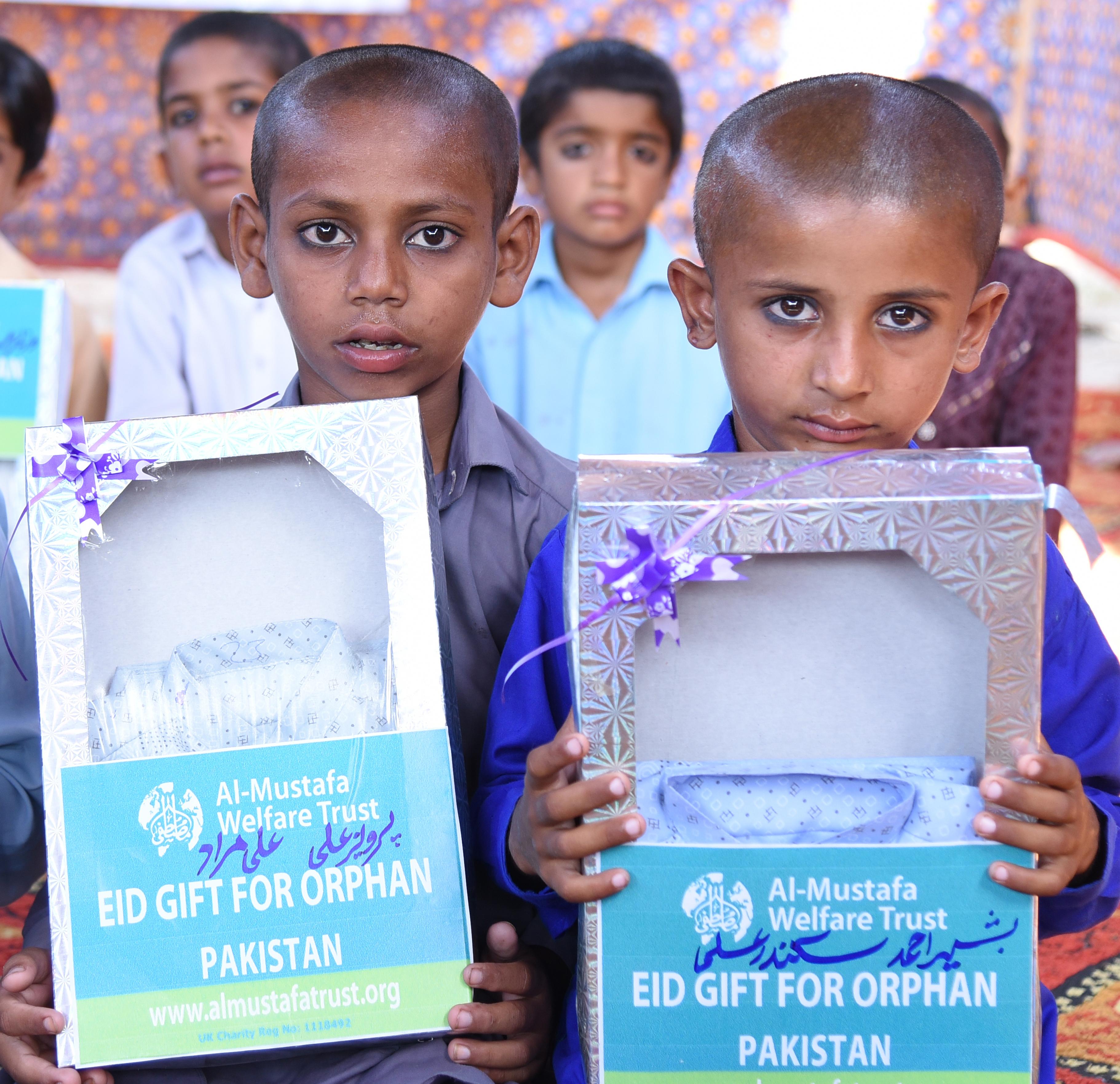 Eid Gift for Orphan  Al Mustafa Welfare Trust